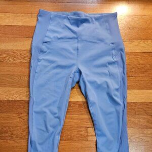 2 Activewear yoga activewear pant Bundle (1 Spyder blue+ 1 Danskin grey)